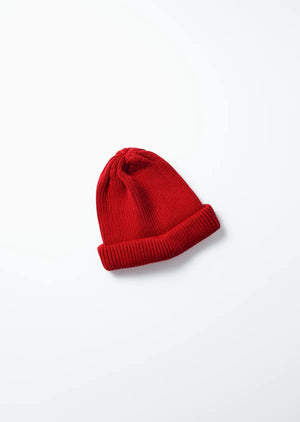 ROTOTO COTTON ROLL UP BEANIE